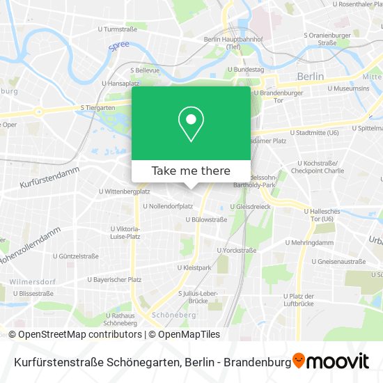 Kurfürstenstraße Schönegarten map