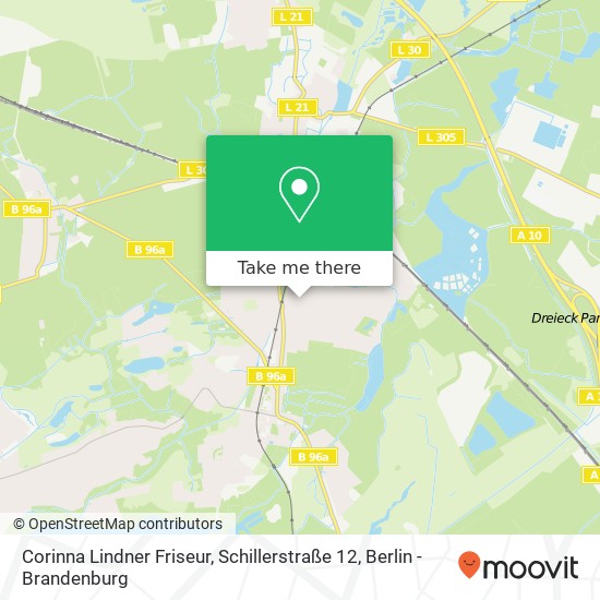 Corinna Lindner Friseur, Schillerstraße 12 map