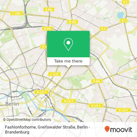 Fashionforhome, Greifswalder Straße map