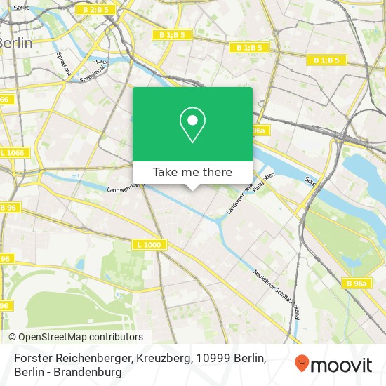 Карта Forster Reichenberger, Kreuzberg, 10999 Berlin
