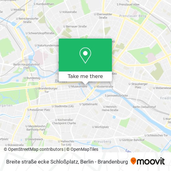 Breite straße ecke Schloßplatz map