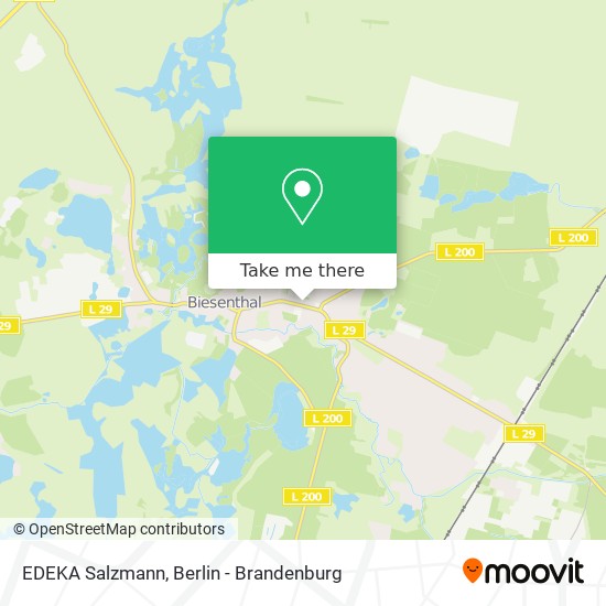 EDEKA Salzmann map