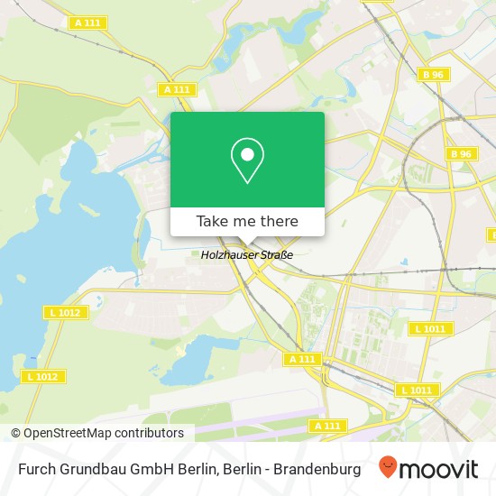 Furch Grundbau GmbH Berlin map