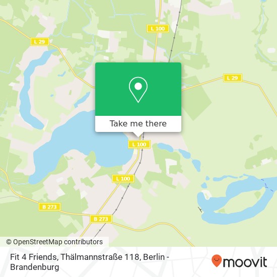 Fit 4 Friends, Thälmannstraße 118 map