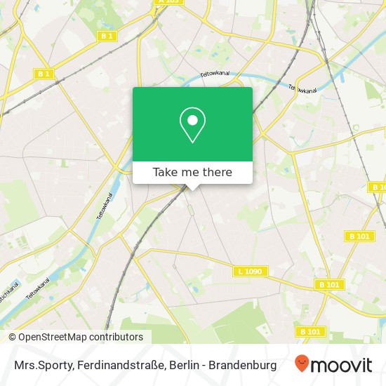 Mrs.Sporty, Ferdinandstraße map