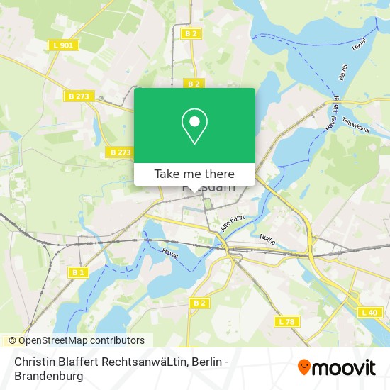 Christin Blaffert RechtsanwäLtin map