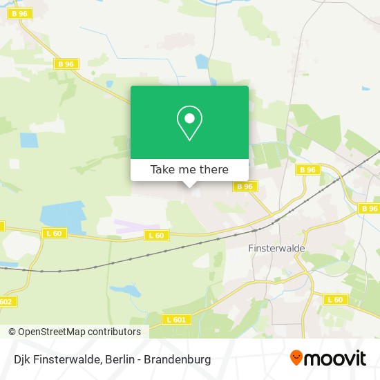 Карта Djk Finsterwalde