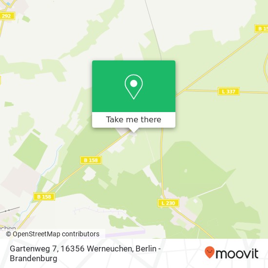 Gartenweg 7, 16356 Werneuchen map