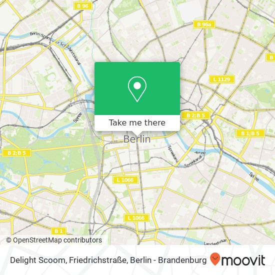 Delight Scoom, Friedrichstraße map