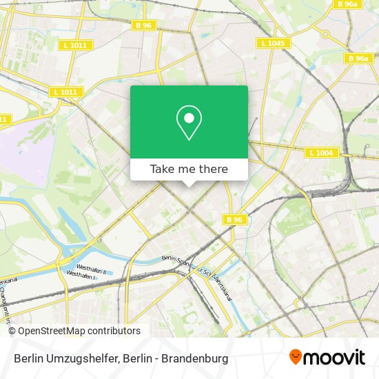 Berlin Umzugshelfer map