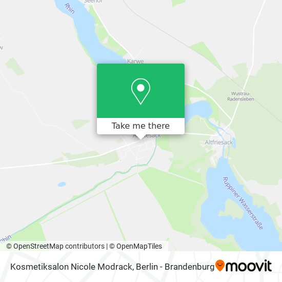Kosmetiksalon Nicole Modrack map