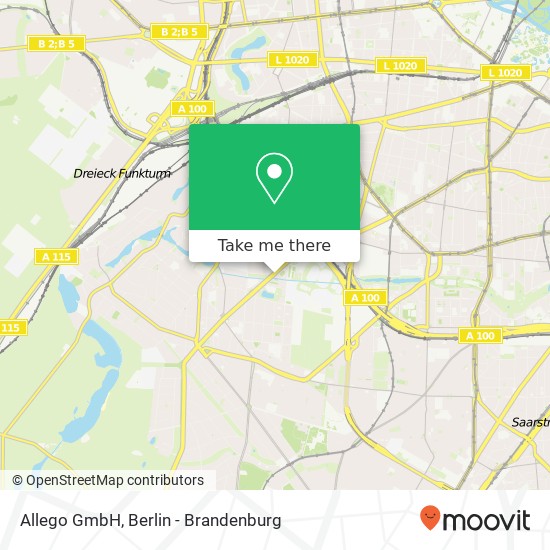 Allego GmbH map