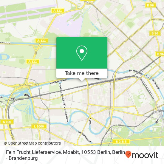 Fein Frucht Lieferservice, Moabit, 10553 Berlin map