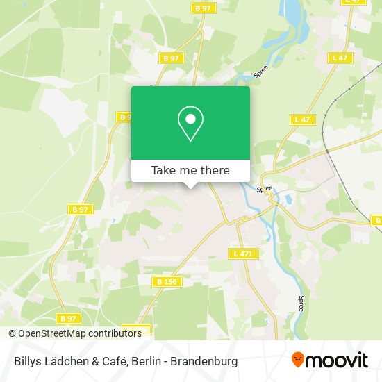 Billys Lädchen & Café map