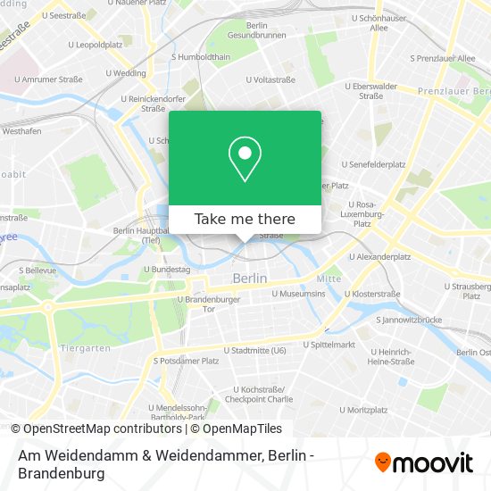 Карта Am Weidendamm & Weidendammer