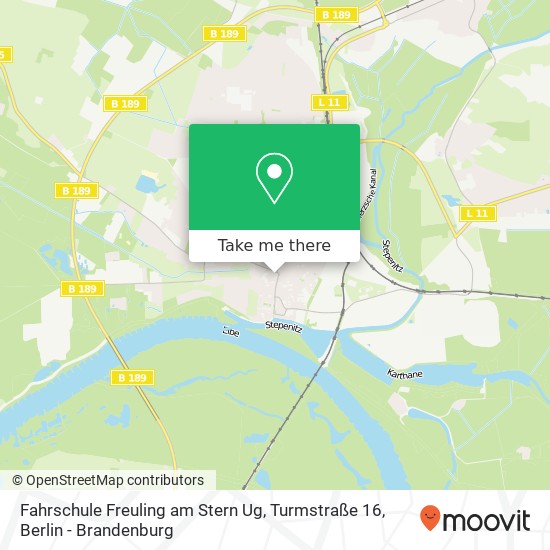 Fahrschule Freuling am Stern Ug, Turmstraße 16 map