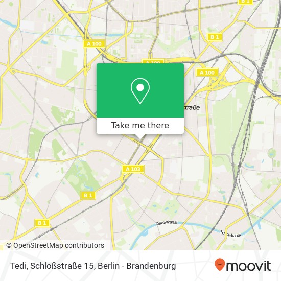 Tedi, Schloßstraße 15 map