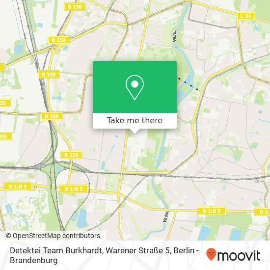 Detektei Team Burkhardt, Warener Straße 5 map