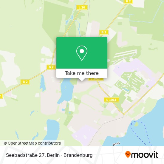 Карта Seebadstraße 27