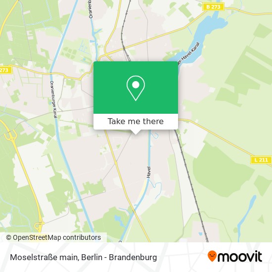 Moselstraße main map