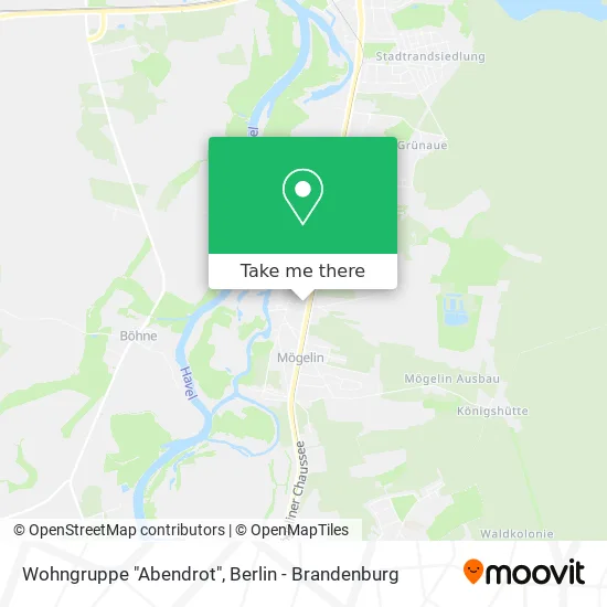 Карта Wohngruppe "Abendrot"