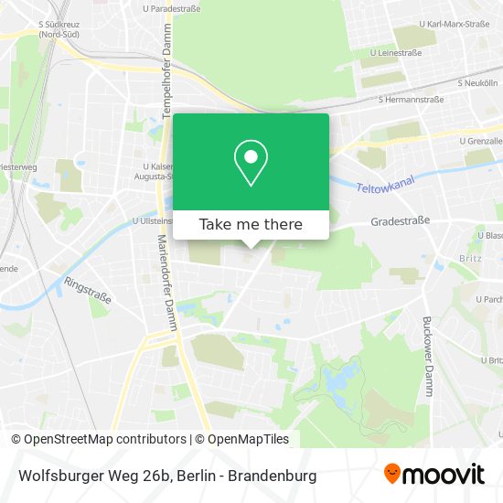 Wolfsburger Weg 26b map