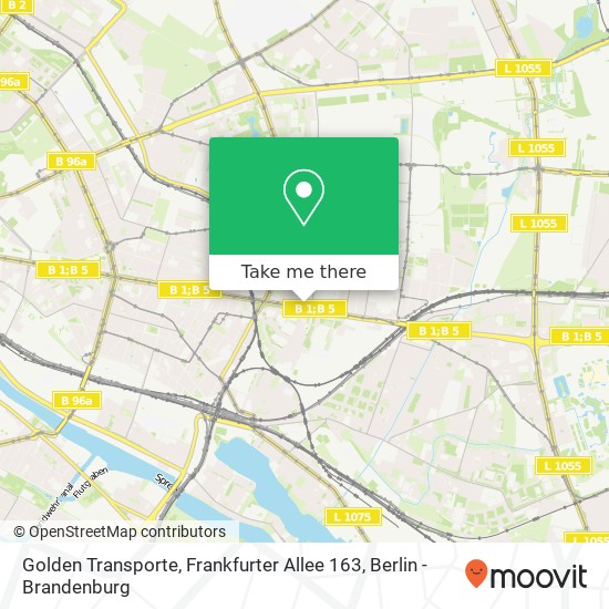 Golden Transporte, Frankfurter Allee 163 map