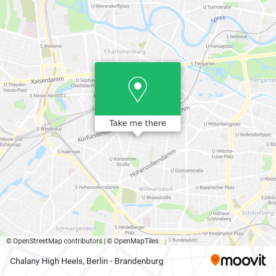 Chalany High Heels map