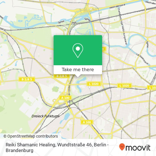 Reiki Shamanic Healing, Wundtstraße 46 map