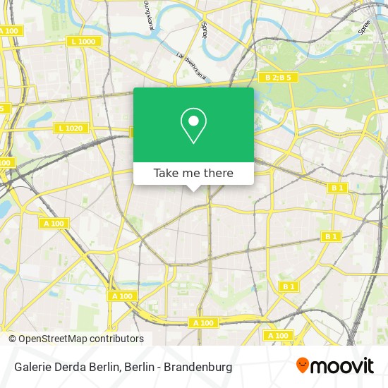 Galerie Derda Berlin map