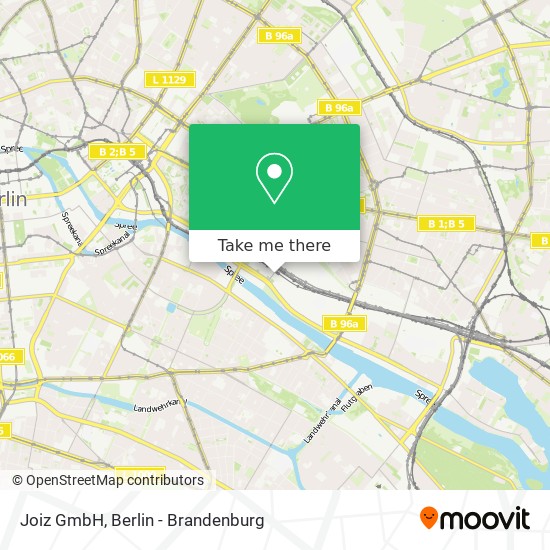Joiz GmbH map