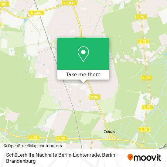 SchüLerhilfe Nachhilfe Berlin-Lichtenrade map