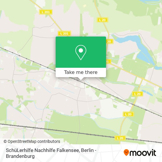 Карта SchüLerhilfe Nachhilfe Falkensee