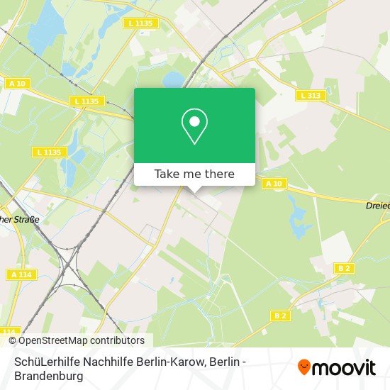 SchüLerhilfe Nachhilfe Berlin-Karow map