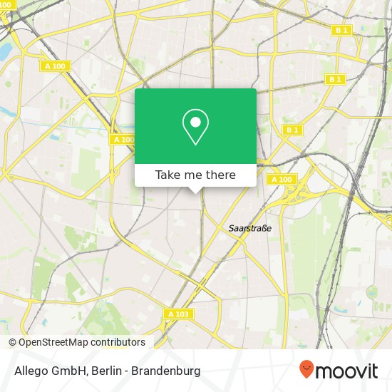 Карта Allego GmbH