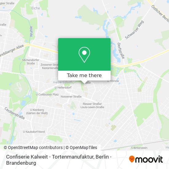 Confiserie Kalweit - Tortenmanufaktur map