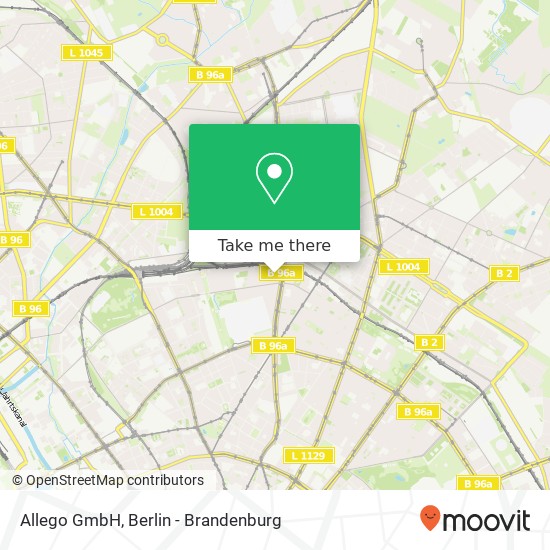 Allego GmbH map