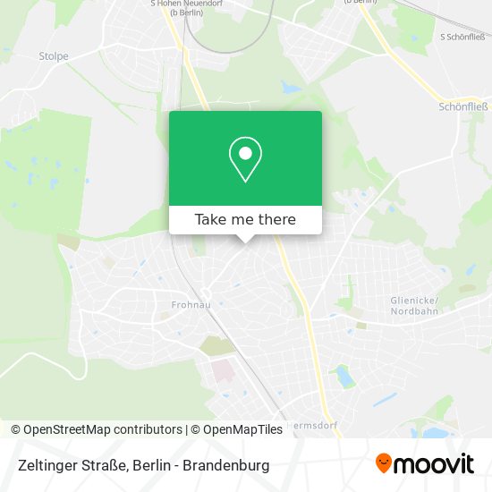 Zeltinger Straße map