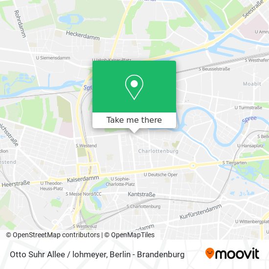 Карта Otto Suhr Allee / lohmeyer