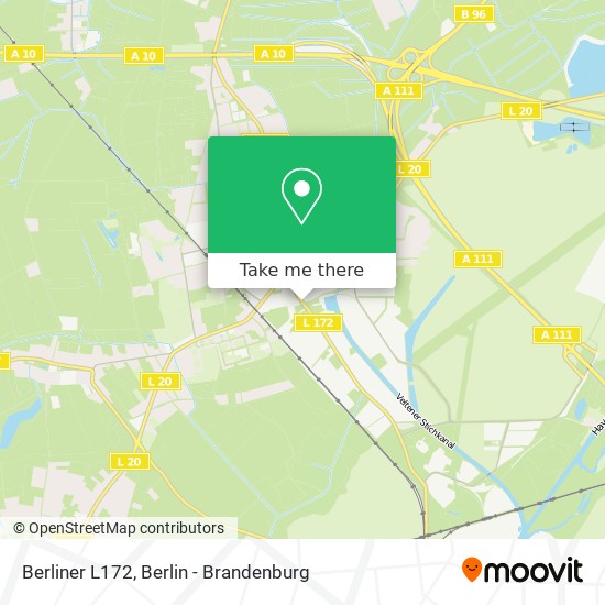 Berliner L172 map