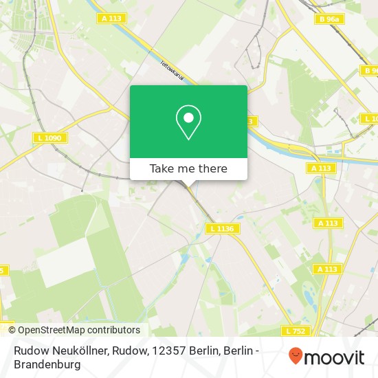 Rudow Neuköllner, Rudow, 12357 Berlin map