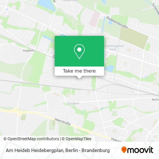 Am Heideb Heidebergplan map