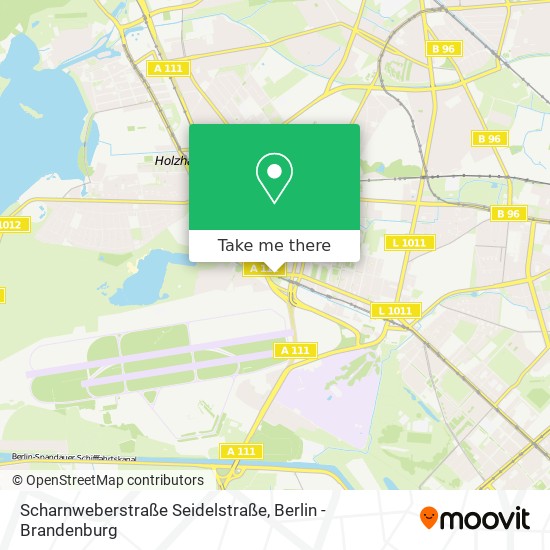 Scharnweberstraße Seidelstraße map