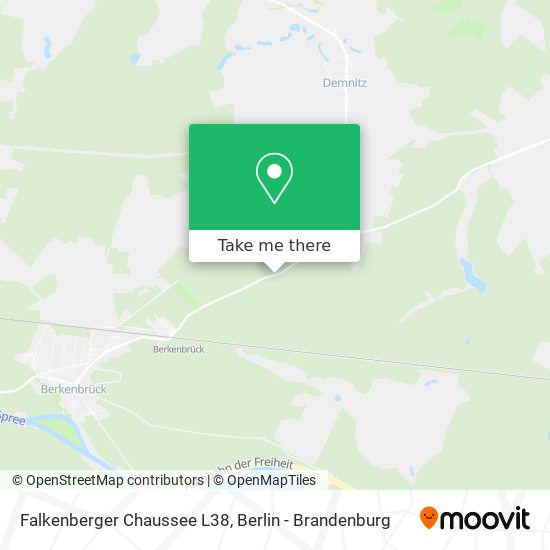 Falkenberger Chaussee L38 map
