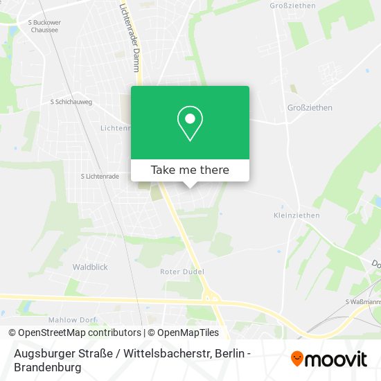 Augsburger Straße / Wittelsbacherstr map