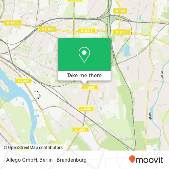 Allego GmbH map