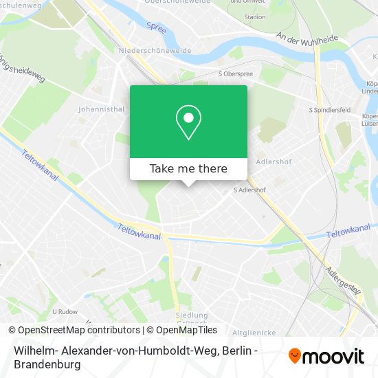 Wilhelm- Alexander-von-Humboldt-Weg map