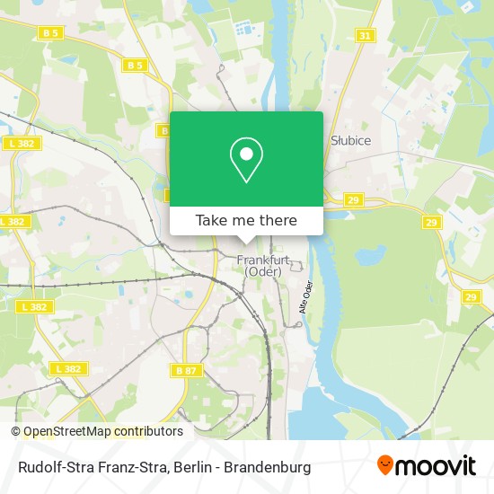Карта Rudolf-Stra Franz-Stra