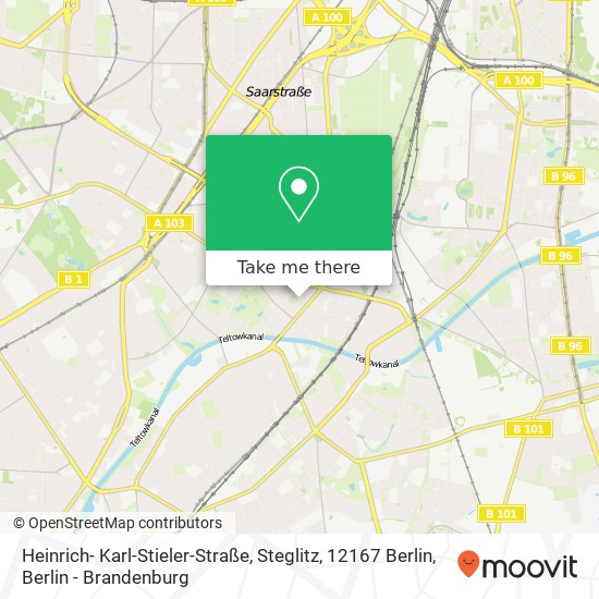 Heinrich- Karl-Stieler-Straße, Steglitz, 12167 Berlin map