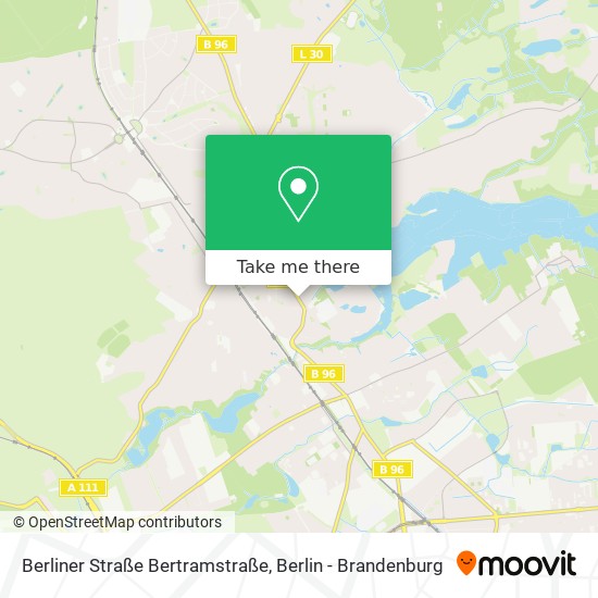Berliner Straße Bertramstraße map